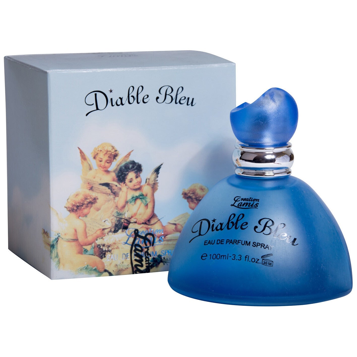 Creation Lamis Diable Bleu 100ML EDP Spray for Women | Long-Lasting Floral Fragrance | Perfect for Evening Events & Special Occasions