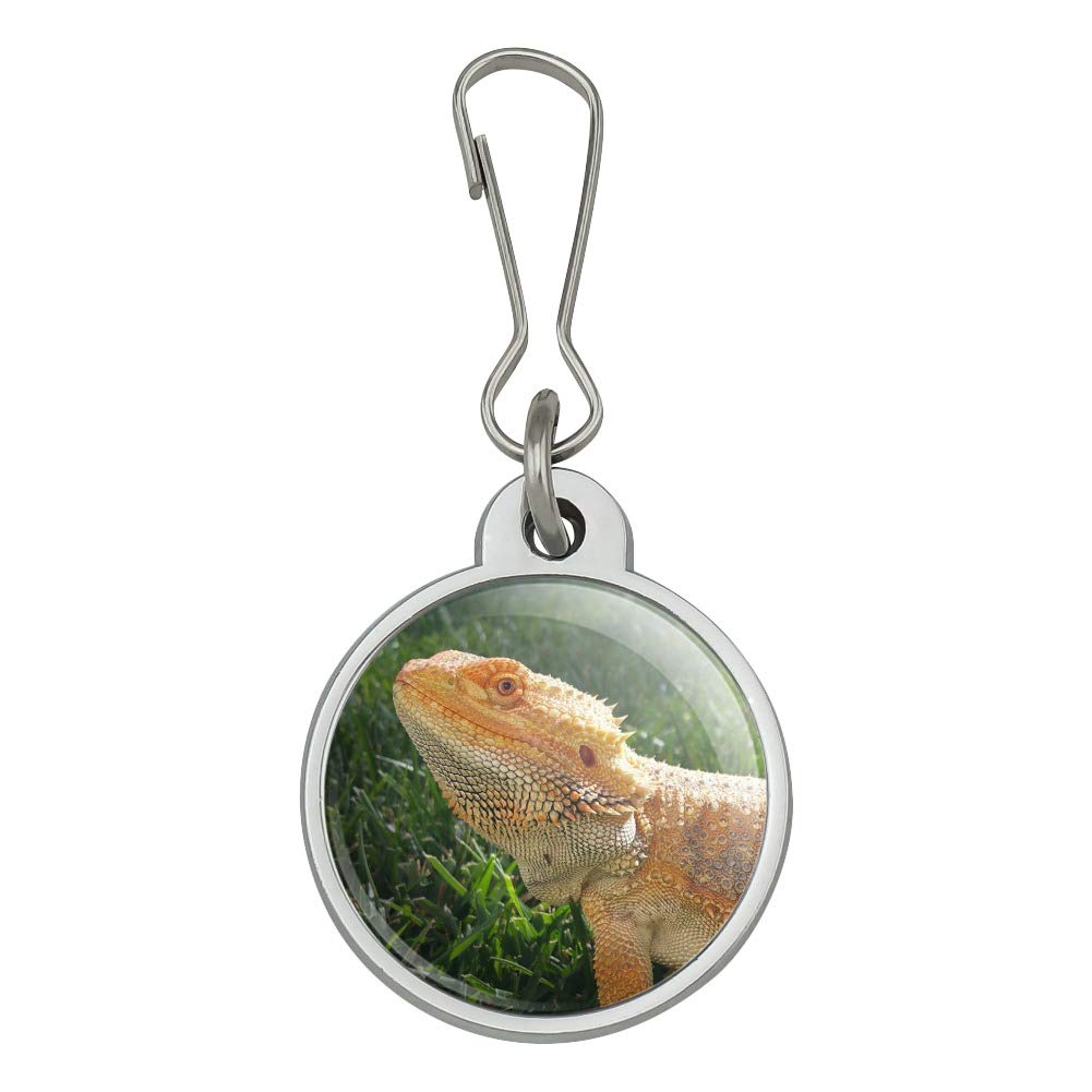Bearded Dragon Zipper Pull Charm - Cute Reptile Keychain for Handbags, Luggage & Backpacks | Perfect for Pet Lovers & Travel Accessories