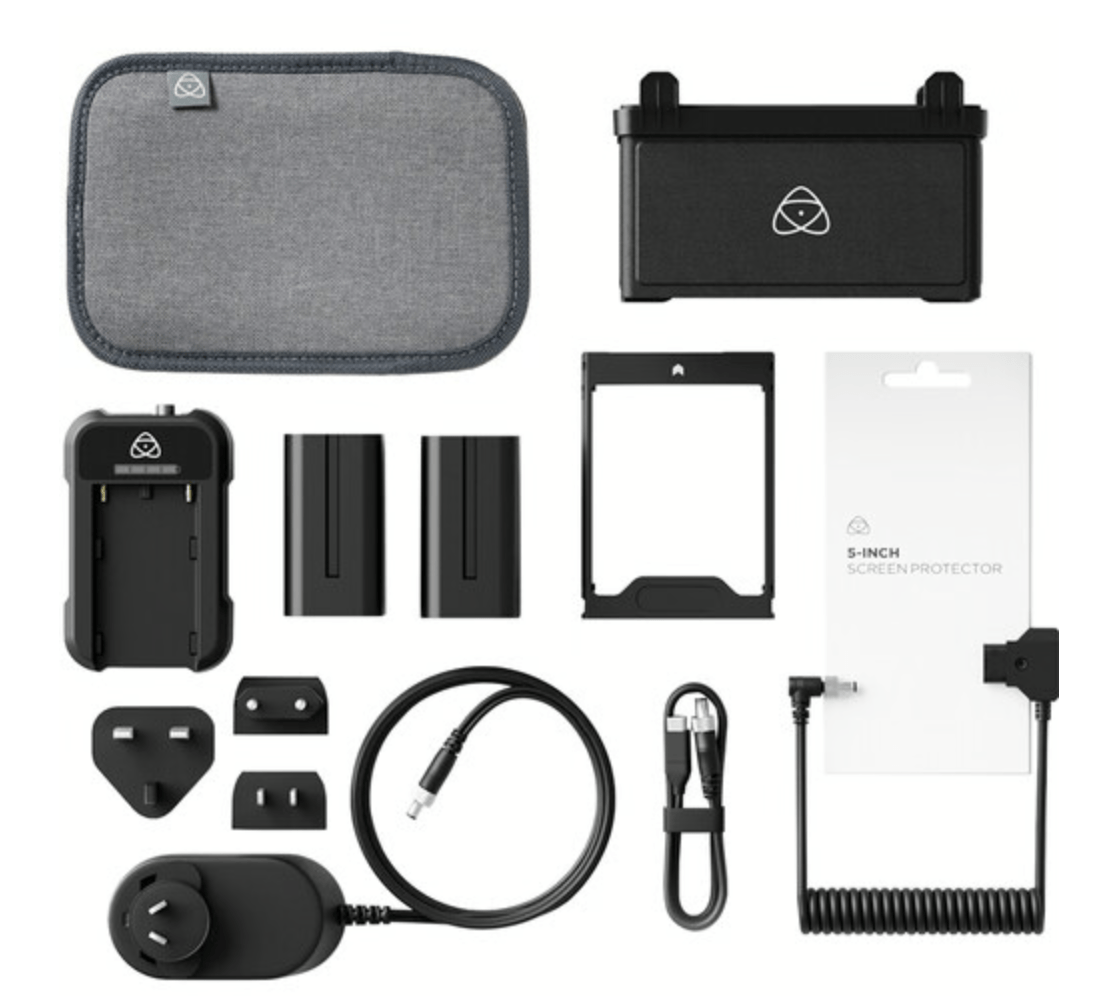 Atomos 5-in-1 Accessory Kit for Shinobi & Ninja Monitors (Version II) - Perfect for Filmmaking, Vlogging & Professional Video Production
