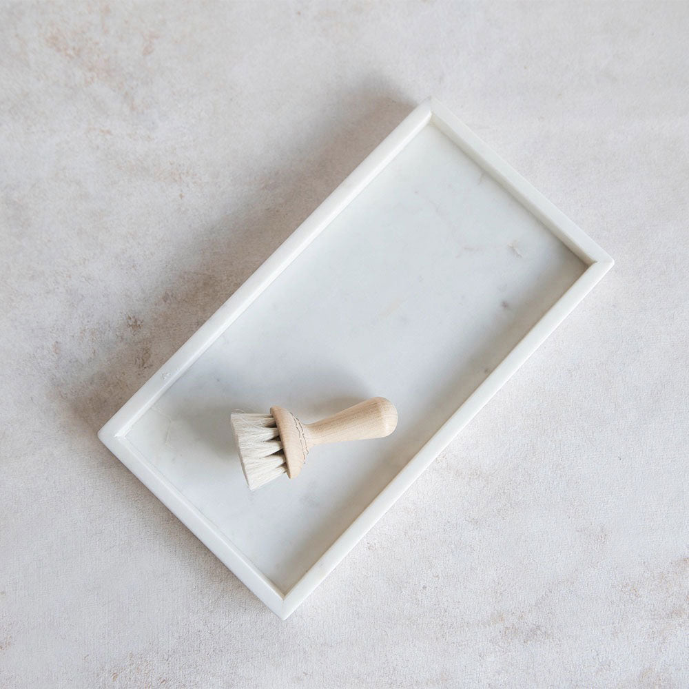 Best Dry Face Brush for Exfoliation & Glowing Skin - Natural Bristle Facial Cleansing Brush for Deep Pore Cleansing & Makeup Removal - Perfect for Daily Skincare Routine & Spa-Like Experience at Home
