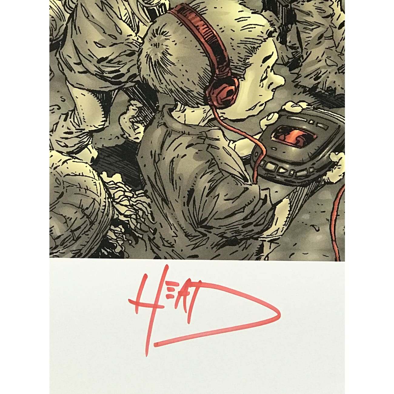 Korn Follow The Leader Album Art - Authentic Signed Collectible with JSA LOA - Perfect for Music Memorabilia Displays & Rock Fan Gifts