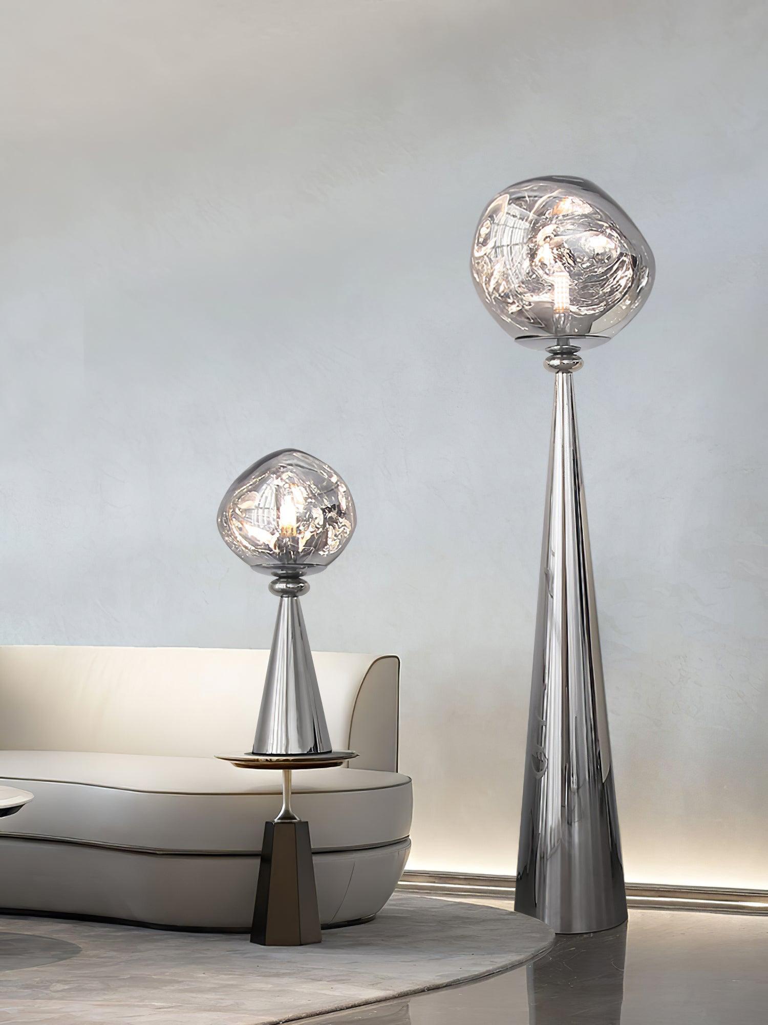 Lava Cone Table Lamp - Modern Volcanic Rock Design LED Night Light for Bedroom, Living Room & Office Decor - Perfect for Relaxation & Ambient Lighting