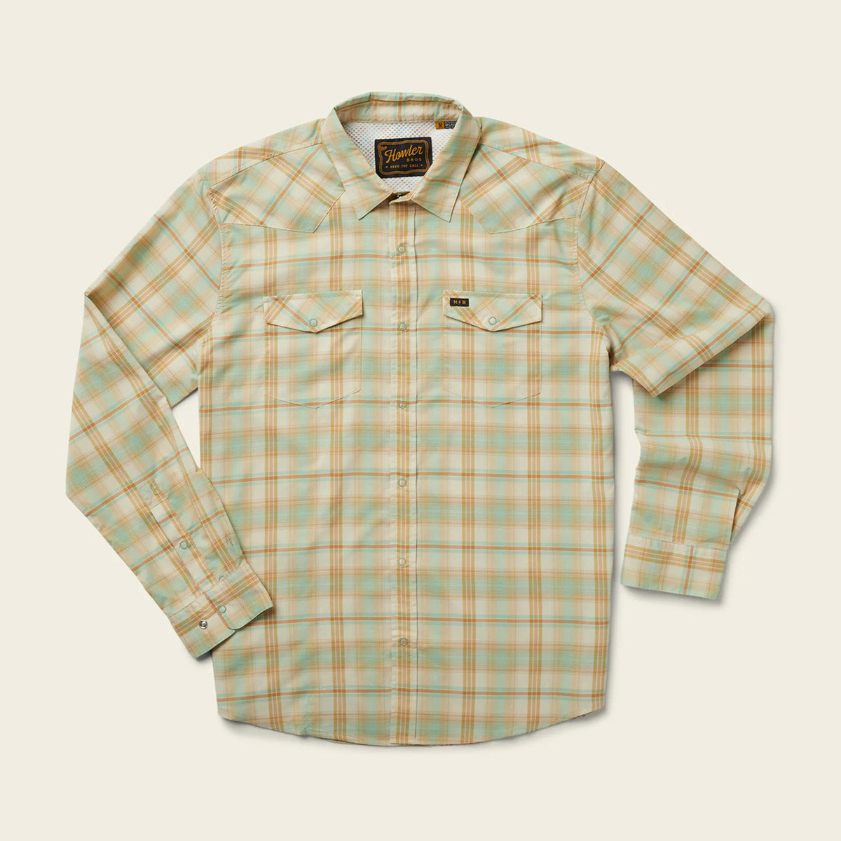Men's H Bar B Tech Long Sleeve Shirt - Comfortable & Durable Workwear for Outdoor Activities, Hiking & Casual Wear