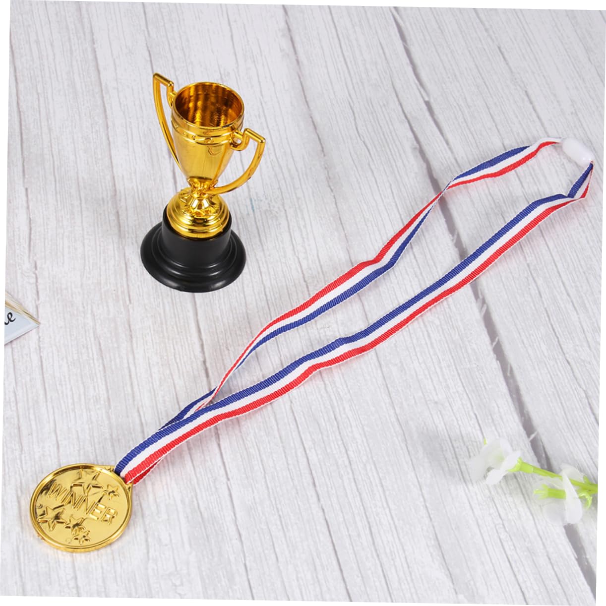 BESPORTBLE 108 Pcs Kids Trophies Bulk Set - Reusable Mini Awards for Children's Games, Sports & Classroom Rewards | Perfect for Birthday Parties, School Events & Sports Competitions
