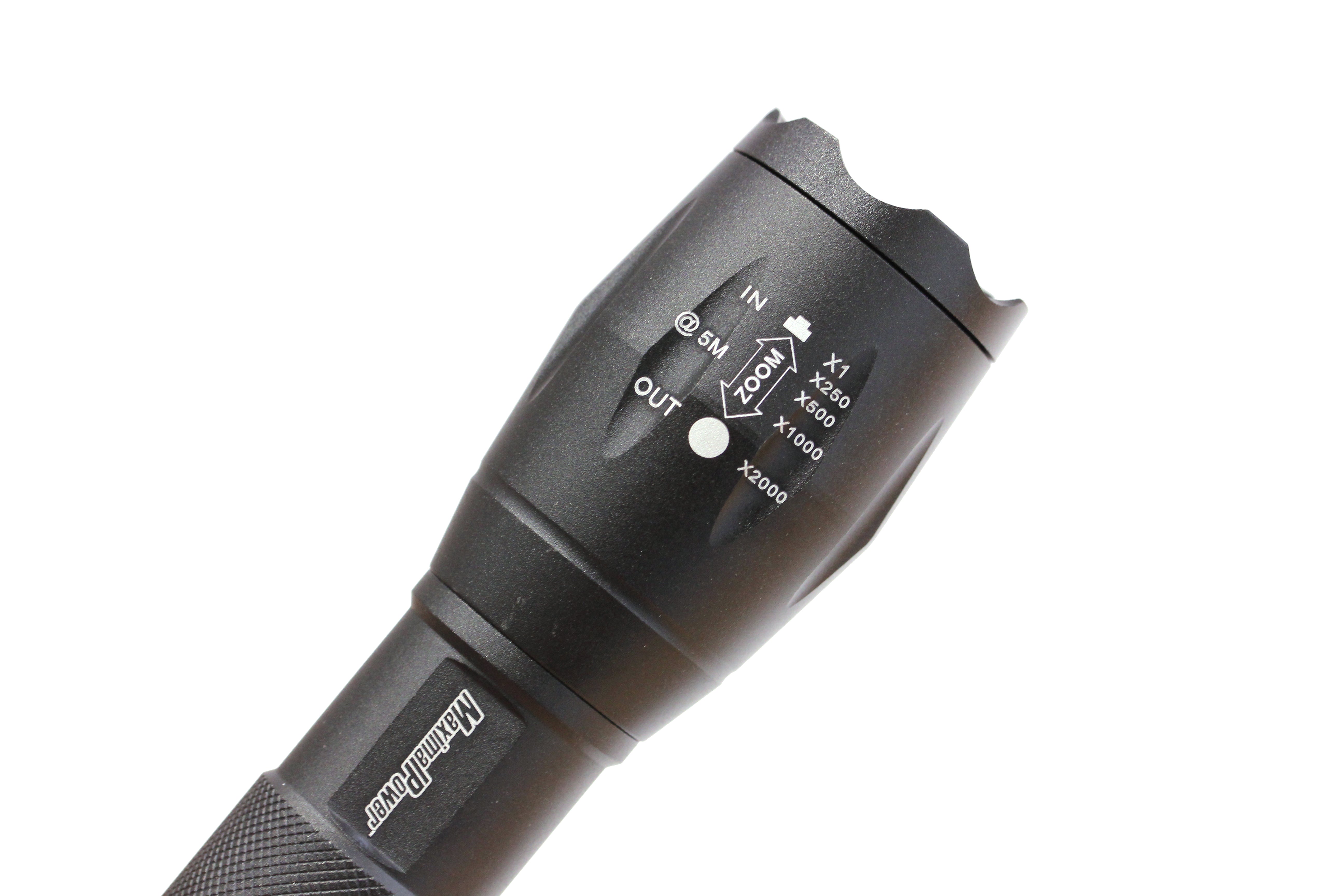MaximalPower Mini LED Flashlight - Ultra Bright 1000 Lumens, 18650 Rechargeable Battery, Waterproof & Durable for Camping, Hiking, Emergency, Outdoor Adventures