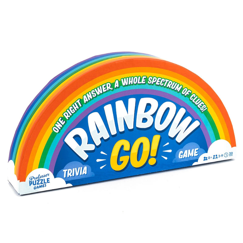 Rainbow Go! Fun Family Board Game for Kids & Adults - Perfect for Game Nights, Parties & Indoor Activities