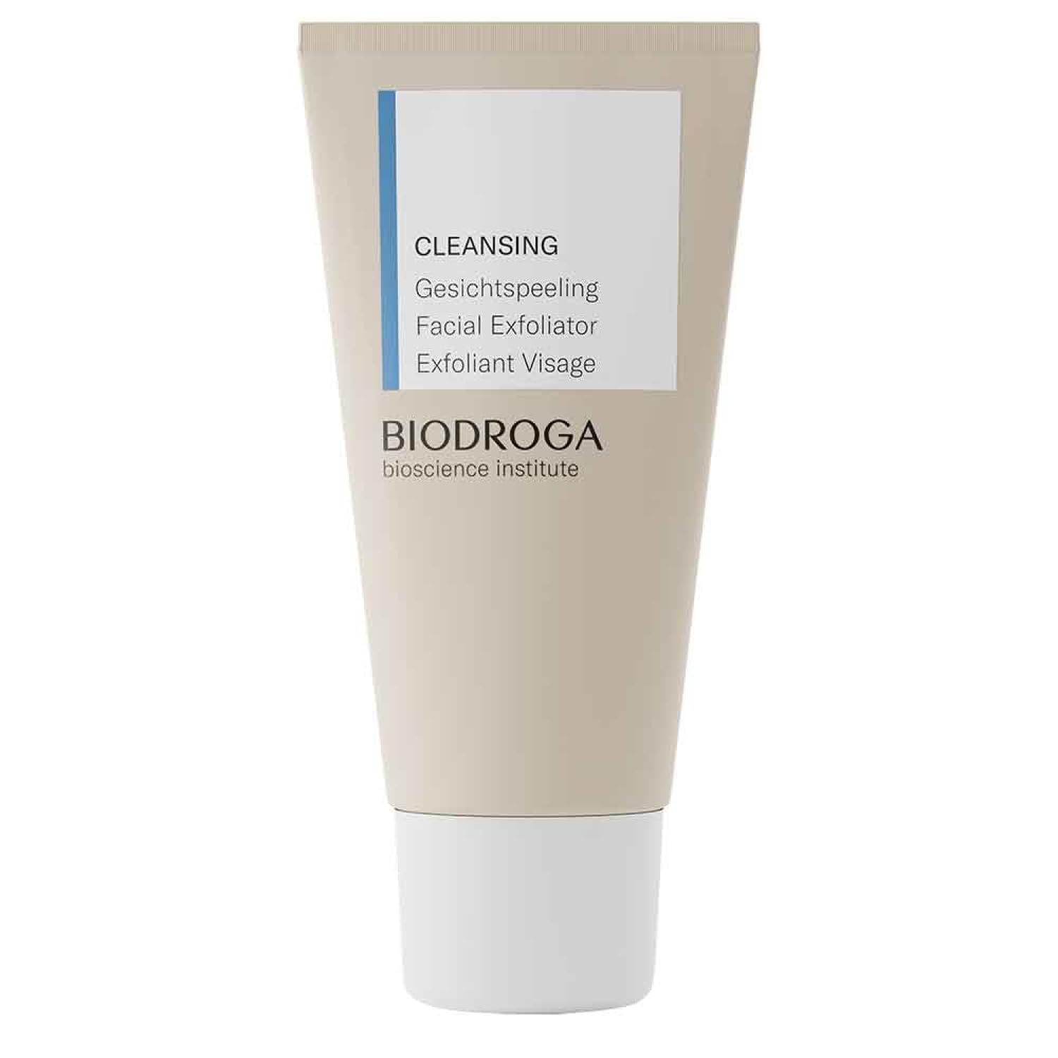 Biodroga Cleansing Facial Exfoliator 1.8oz with Black Forest Complex - Gentle Exfoliating Scrub with Panthenol & Jojoba Beads - Vegan, Cruelty-Free, No Mineral Oil, Silicones, Parabens - Perfect for Sensitive Skin & Daily Skincare Routine