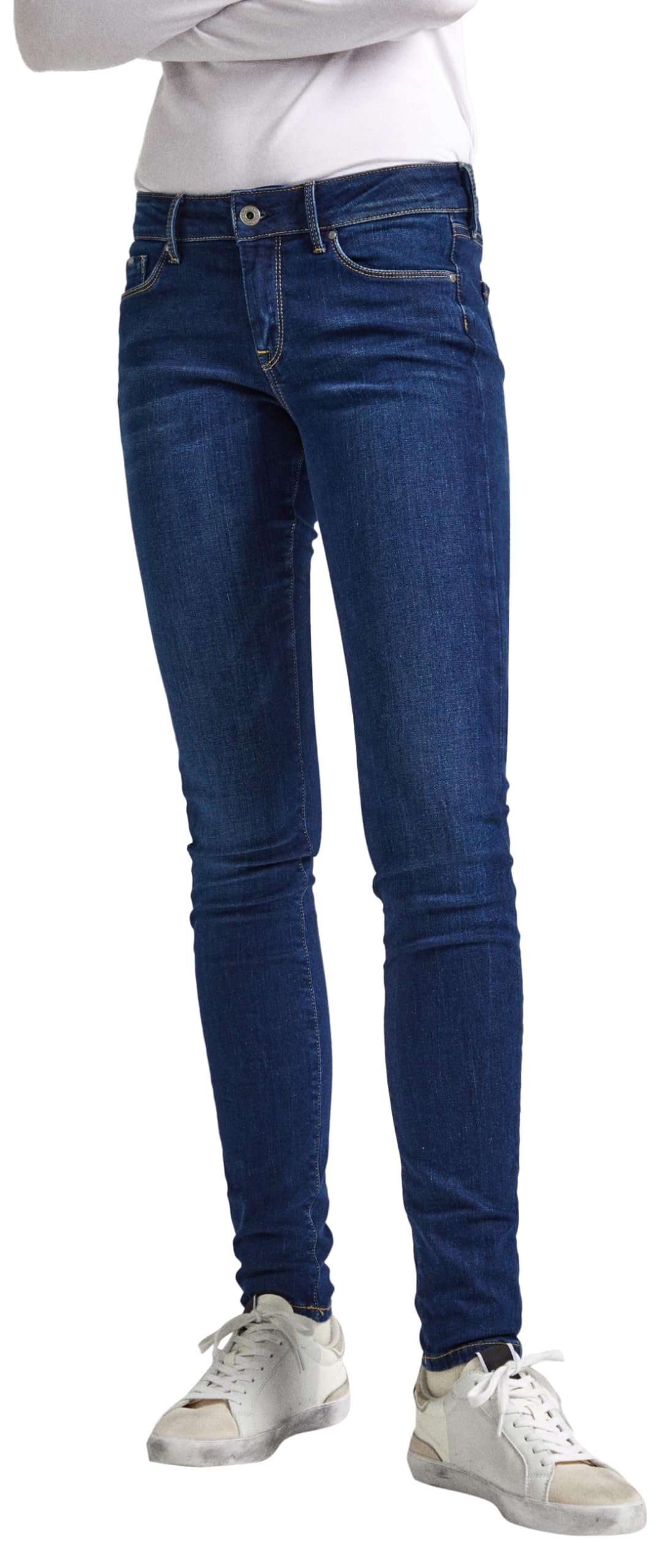 Pepe Jeans Soho L30 29 Slim Fit Stretch Denim Jeans for Men - Comfortable & Stylish for Casual Wear, Office and Night Out