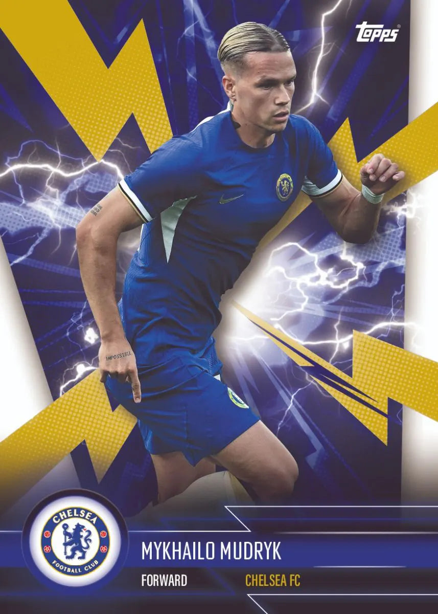 Official Topps Chelsea FC 23/24 Fan Set - 2023-2024 Season Collectible Soccer Trading Cards - Perfect for Football Fans, Collectors & Gift Giving
