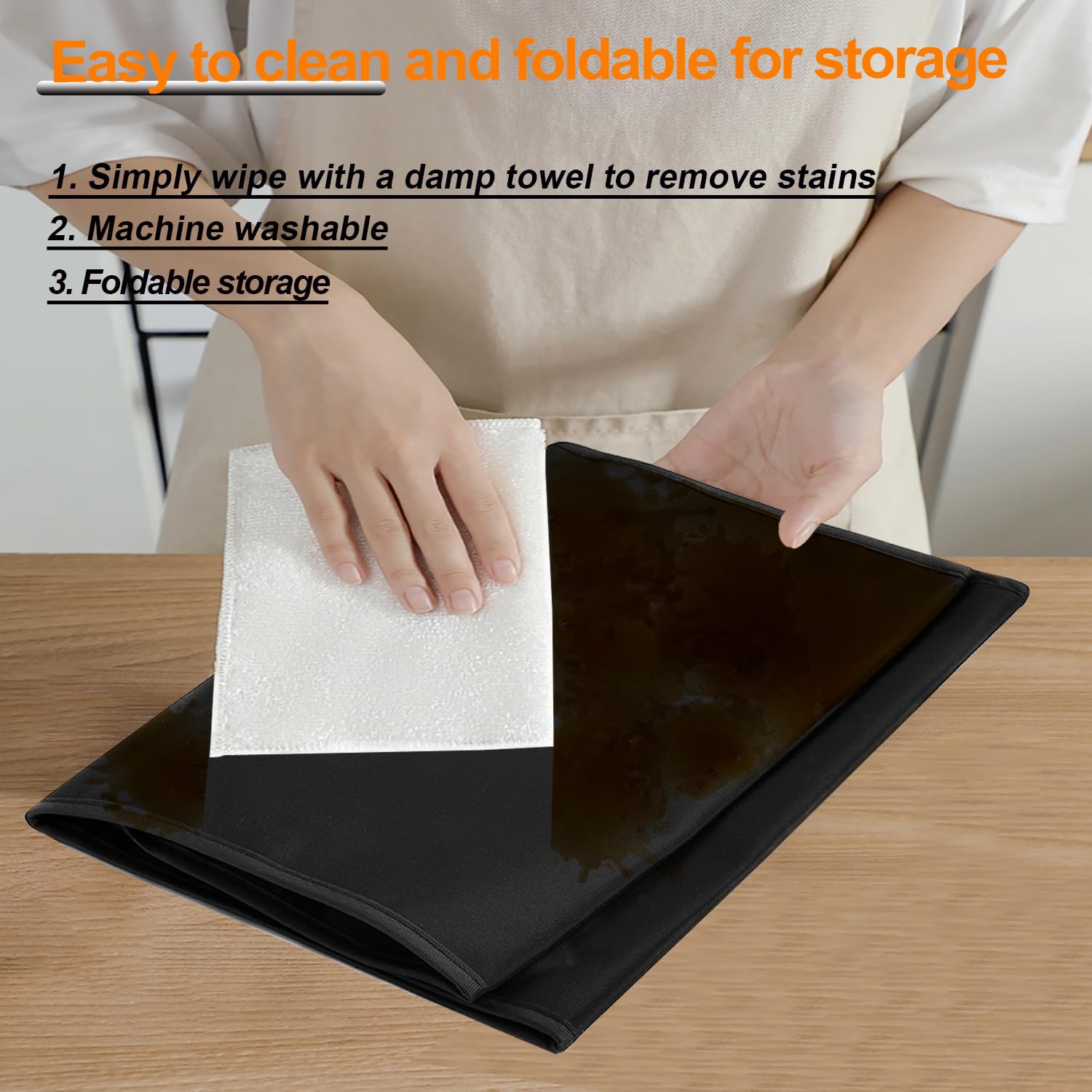 Premium Heavy Duty Waterproof Dustproof Anti-Static Printer Cover for HP OfficeJet Pro 9125e/8135e/9015e All-in-One Printers (19.3