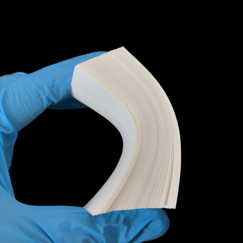 500pcs Blotting Paper for Lab Experiments - 2.8x7.5cm Water Absorbent Tissues, Dust Removal & Cleaning Paper | Ideal for Science Labs, School Projects & DIY Experiments