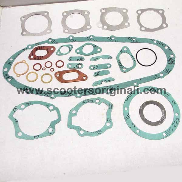 Lambretta Gasket Set for 125cc to 200cc Engines - Compatible with Series 2 & Series 3 Scooters - Perfect for Engine Repair & Maintenance