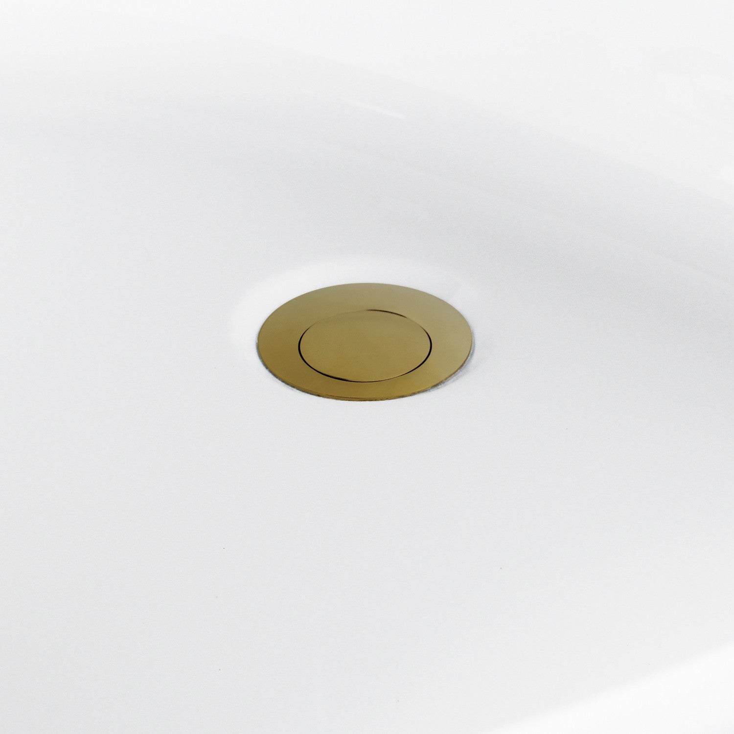 Aqua Eden 52 Inch Acrylic Oval Freestanding Bathtub - Glossy White with Brushed Brass Overflow | Double Slipper Design for Luxury Bathrooms | Perfect for Spa Retreats & Master Suite Relaxation