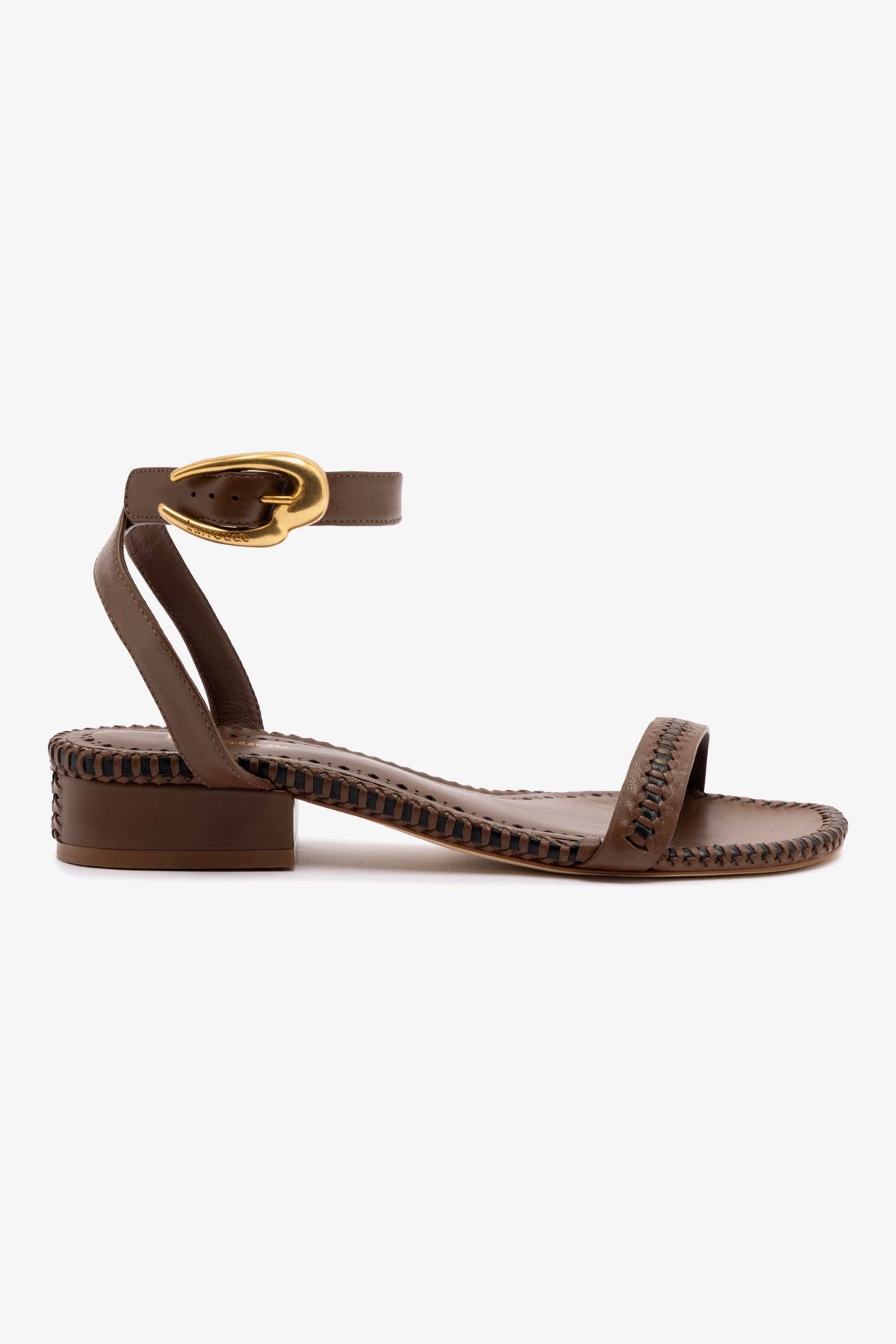 Verona Flat Sandal Women's Leather Slides - Comfortable Burnt Umber Brown Sandals for Summer, Beach, Vacation & Casual Wear