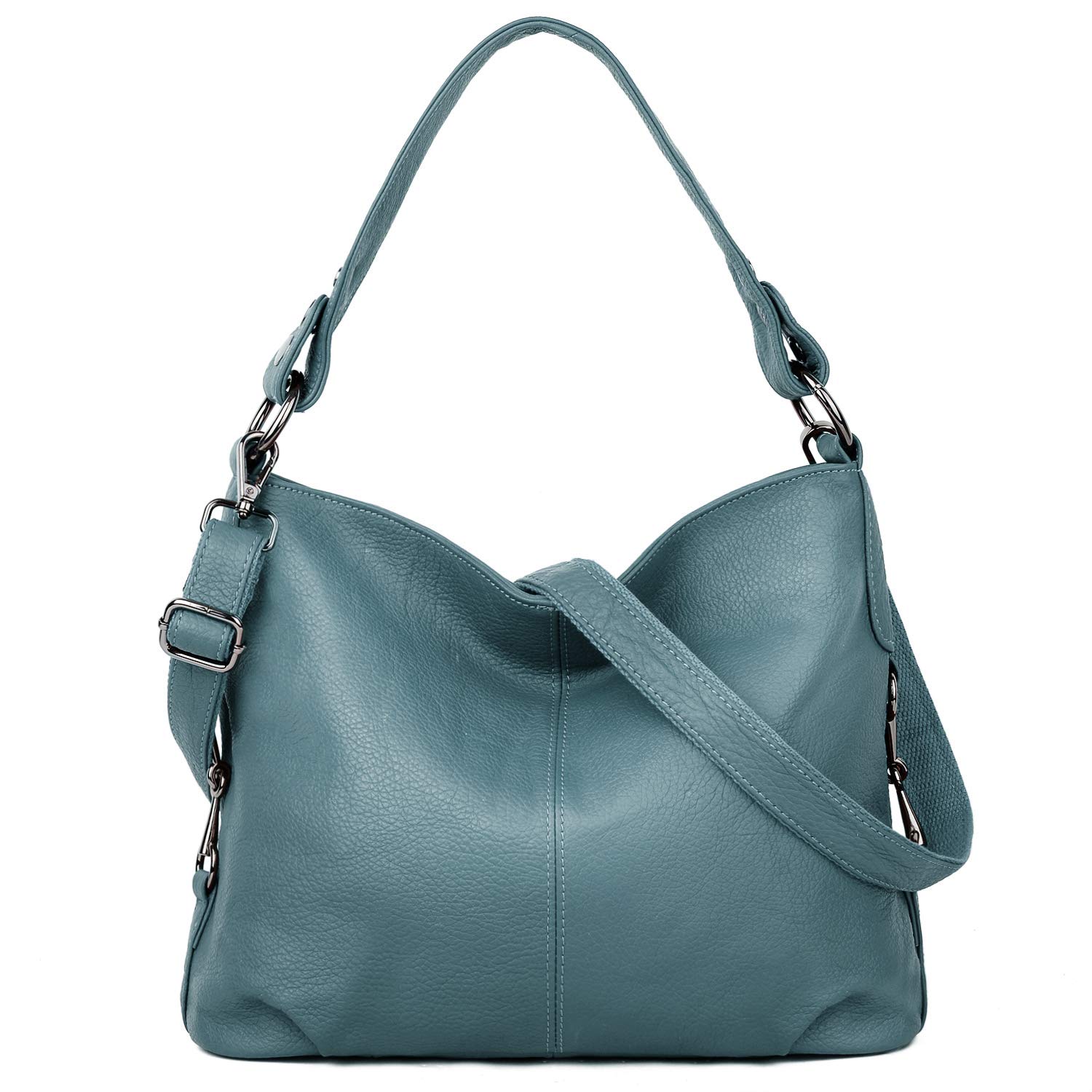 YALUXE Genuine Leather Shoulder Bag for Women - Stylish Crossbody Purse for Work & Travel
