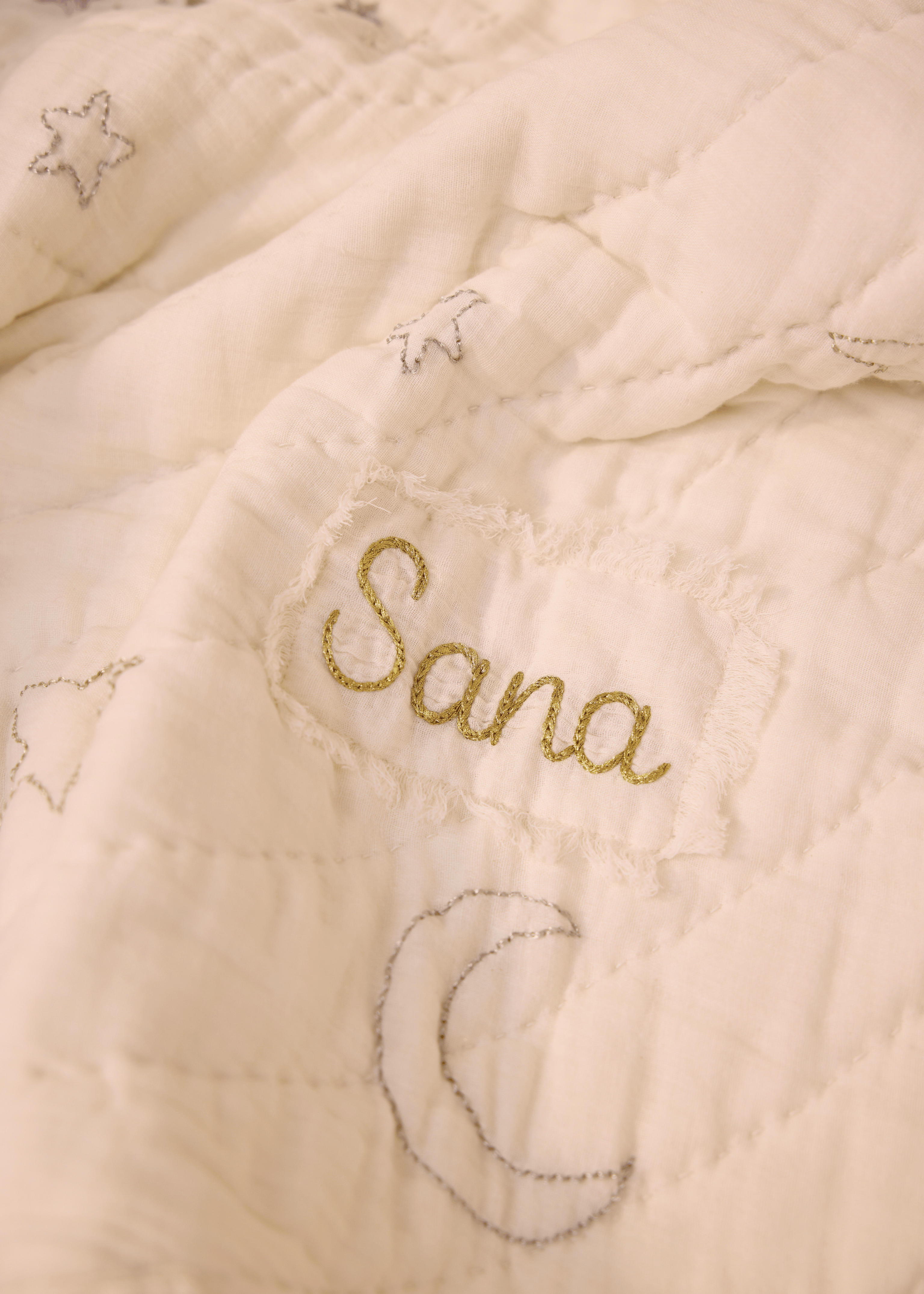Luna Baby Blanket - Soft & Cozy Infant Swaddle Blanket for Newborns & Toddlers | Perfect for Nursery, Stroller, and Travel | Hypoallergenic & Machine Washable