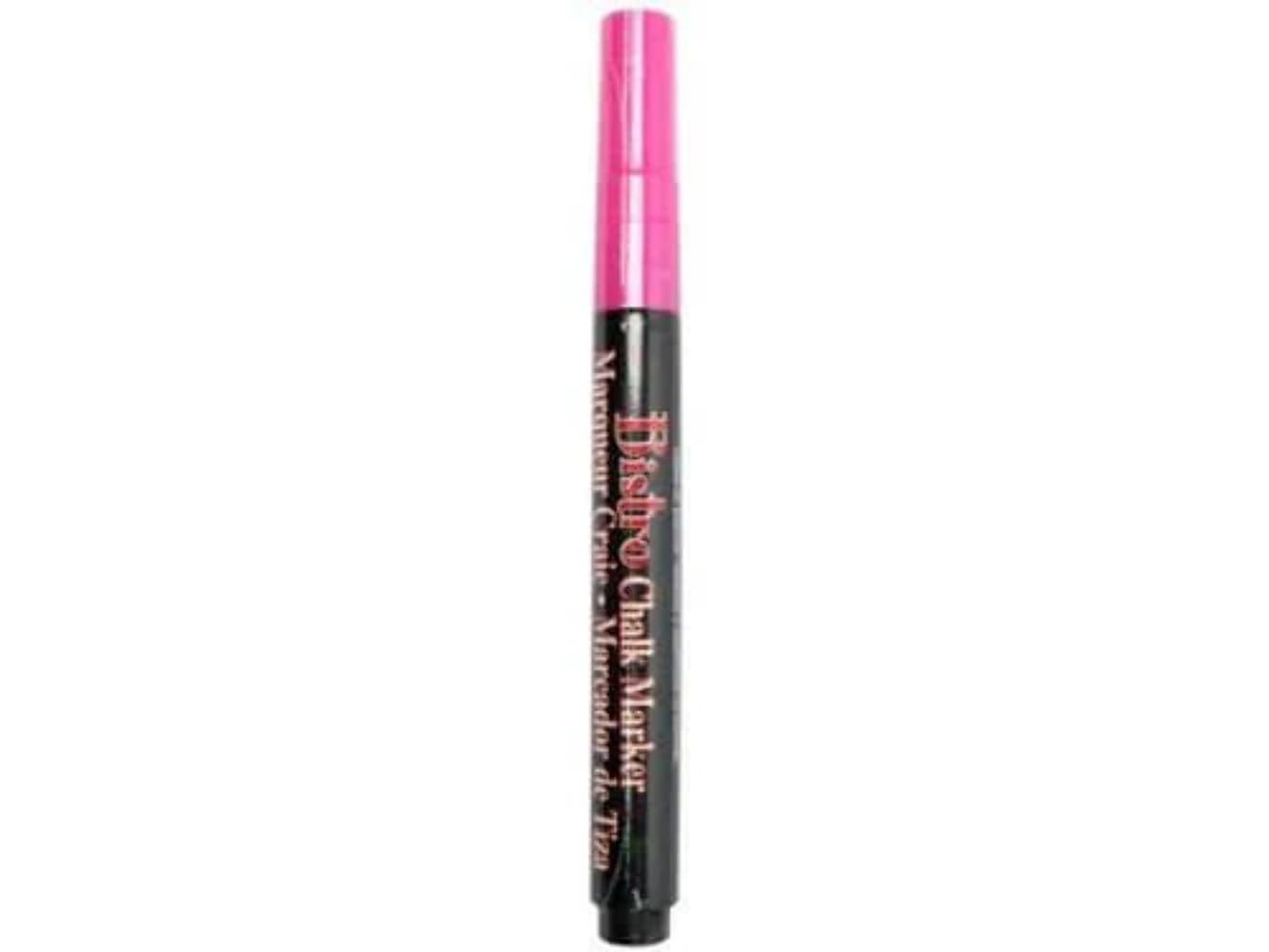 UCHIDA Fluorescent Pink Bistro Chalk Marker - Fine Point Tip for Glass, Chalkboards & Windows - Ideal for Restaurants, Cafes & Retail Signage