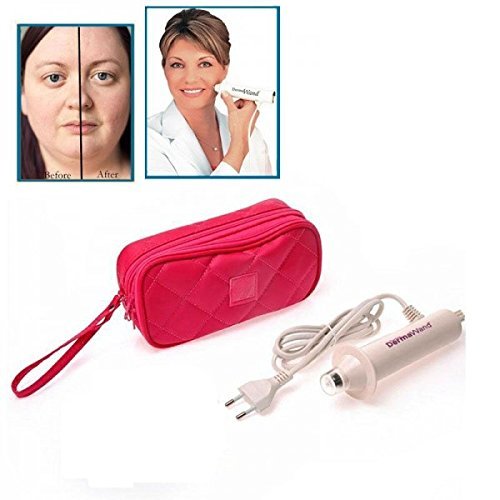 Flipco Deluxe Skin Quench Vital Skincare Set with Makeup Bag - Anti-Wrinkle, Eye Puffiness & Firming Treatment | Non-Surgical Face Lift | High Frequency Machine | Perfect for Home Spa & Professional Use