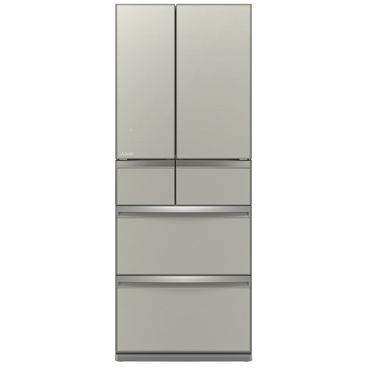 Mitsubishi Electric 470L Multi-Drawer Refrigerator MR-WX470F-SA - Energy Efficient French Door Fridge for Kitchen, Restaurant & Commercial Use