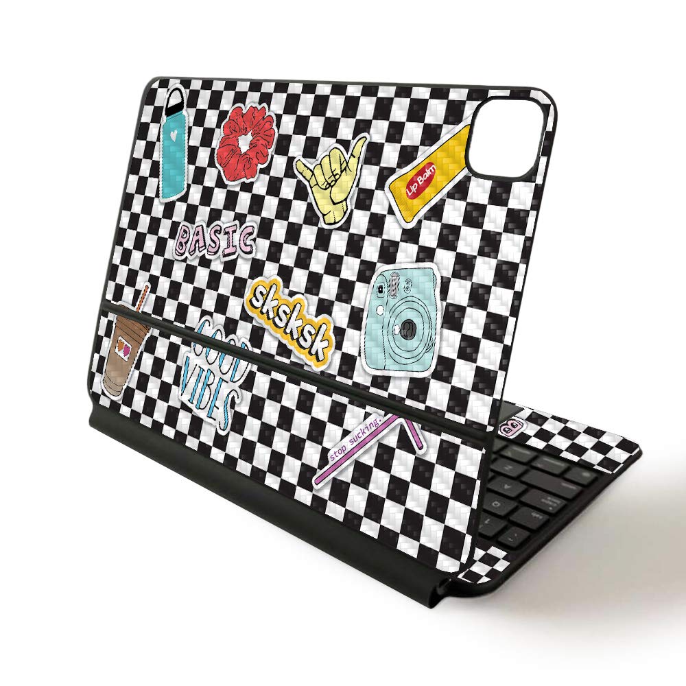 MightySkins Vinyl Skin Cover for Apple Magic Keyboard iPad Pro 11-inch (2020) - Sushi Design | Protective Decal Wrap for Scratch Resistance & Personalization | Perfect for Work, Travel & School Use