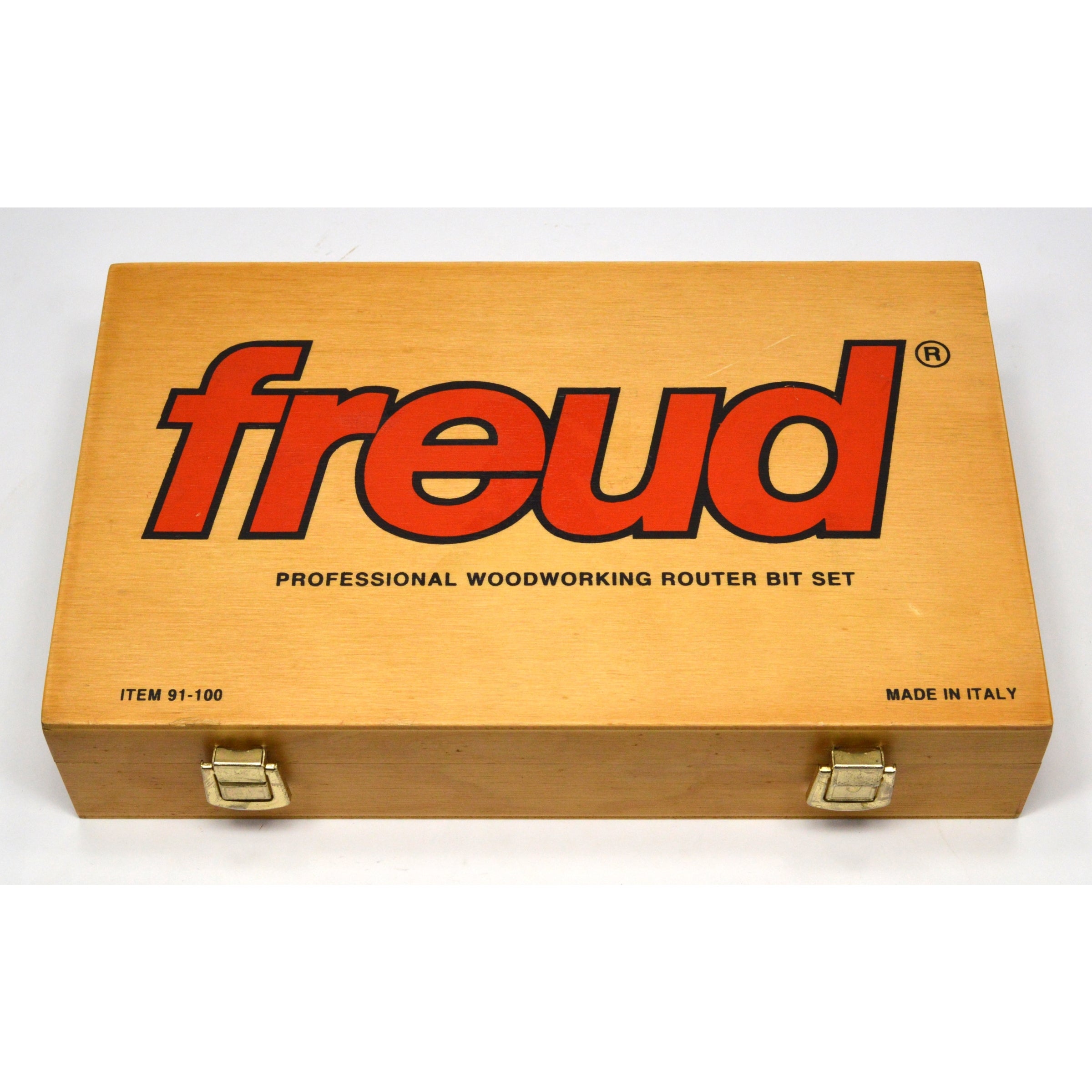 FREUD Premium Woodworking Router Bit Set #91-100 with 13 Specialty Bits & Storage Box – Perfect for DIY Projects, Cabinet Making, and Professional Woodworking