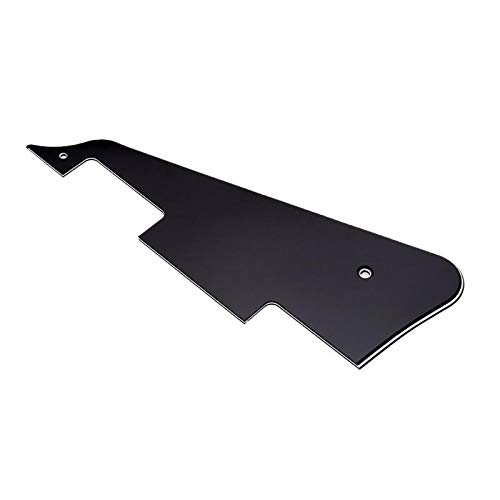 6-Color 3-Ply Guitar Scratch Plate Replacement for Gibson SG - Standard Guitar Parts & Accessories (Black) | Perfect for DIY Guitar Repair, Customization & Upgrades