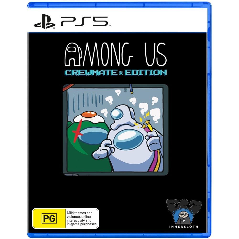 Among Us: Crewmate Edition for PlayStation 5 - Multiplayer Party Game for Family & Friends Game Nights
