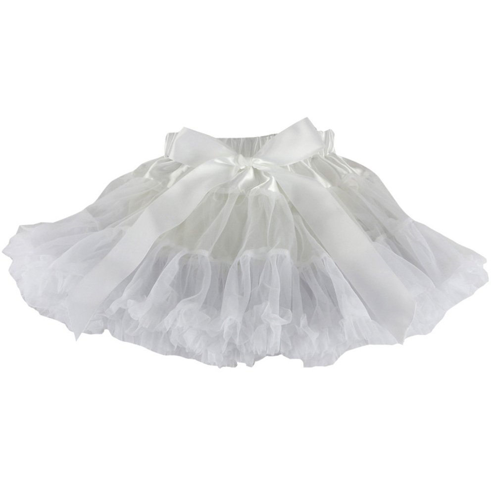 Wennikids Girls' Dance Chiffon Pettiskirt Tutu - Assorted Sizes & Colors for Ballet, Recital, Birthday Party & Photo Shoot