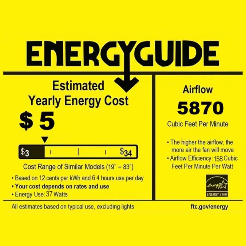 Obabala 60 Inch Modern Ceiling Fan with Light and Remote Control - 3 Reversible Wood Blades, Silent DC Motor for Indoor/Outdoor Use - Perfect for Patios, Farmhouse, Bedroom, and Living Room