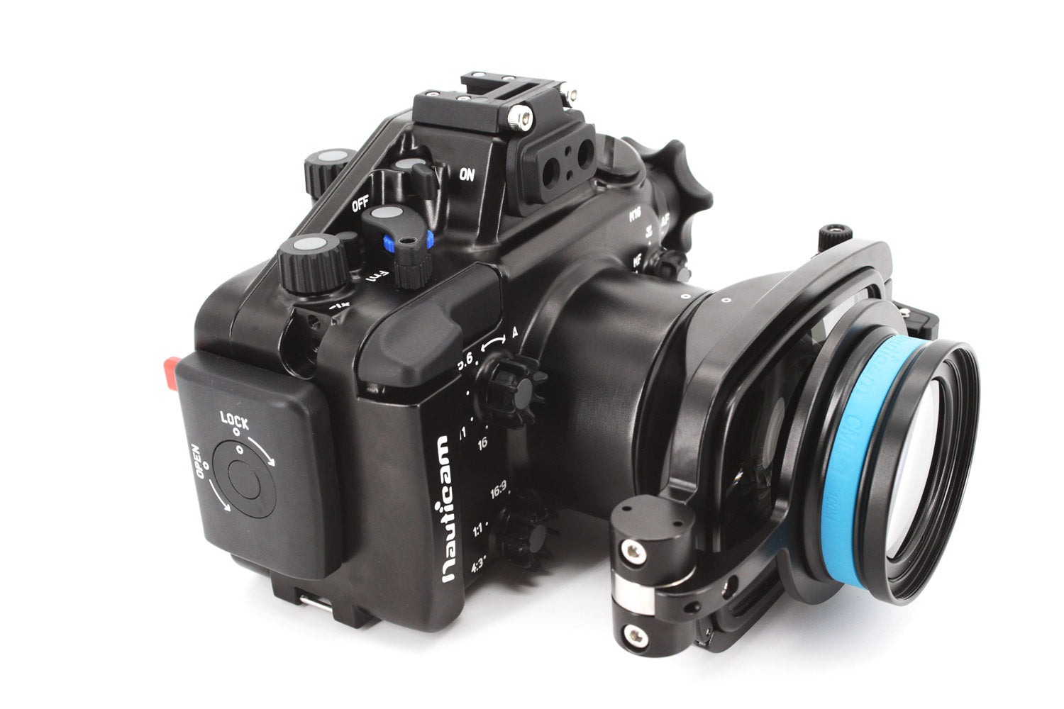 Waterproof Housing for Panasonic Lumix DMC-LX100 II Camera - Underwater Photography Case for Scuba Diving & Snorkeling