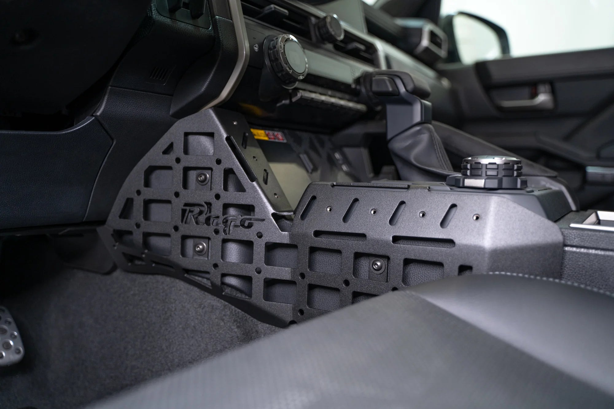 2025+ Toyota 4Runner Rago Fabrication Center Console MOLLE Panels - Heavy Duty Storage Organizer for Off-Road Gear & Tactical Equipment | Perfect for Camping, Overlanding & Adventure Vehicles
