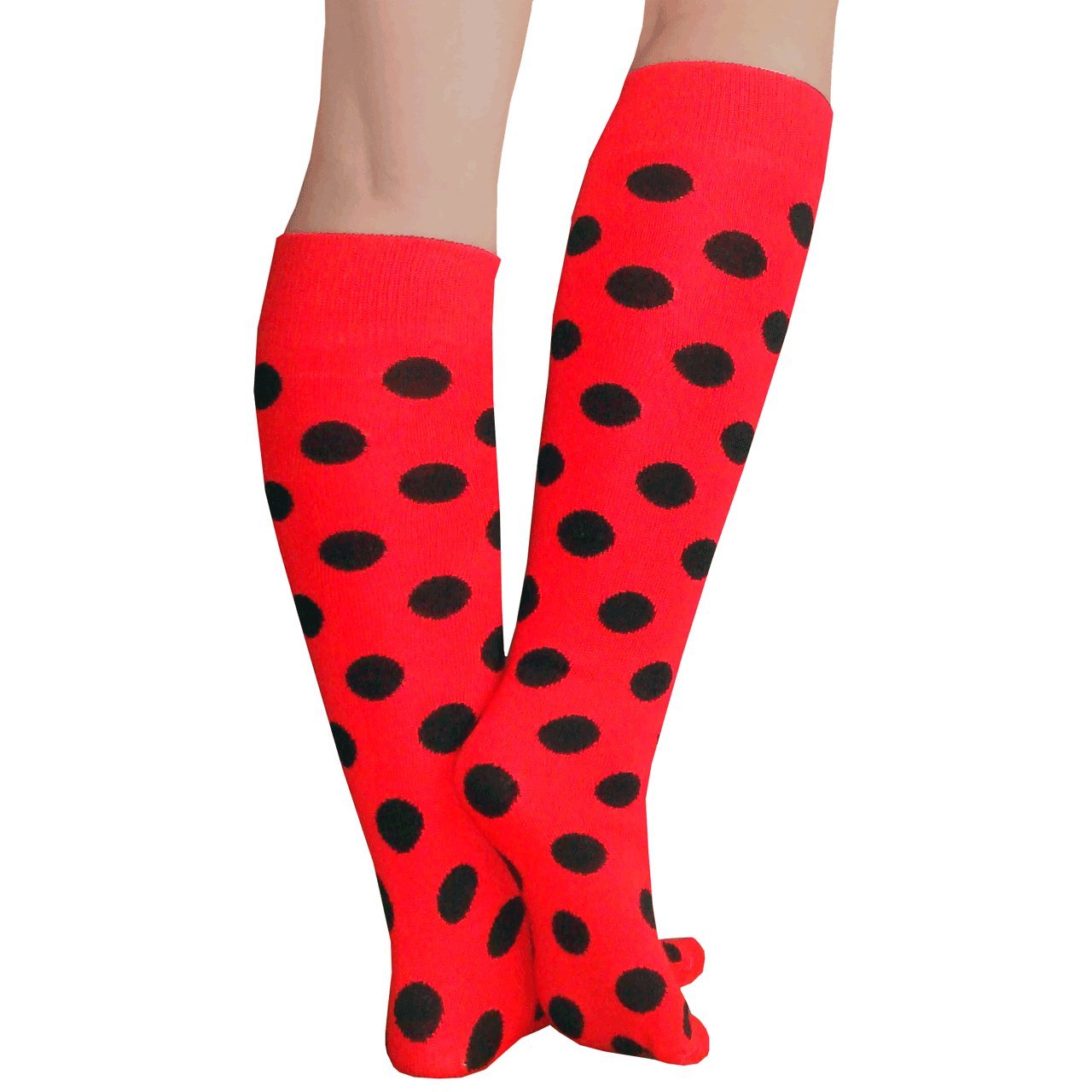 Women's Polka Dot Knee High Socks - Stylish & Comfortable for Work & Outfits
