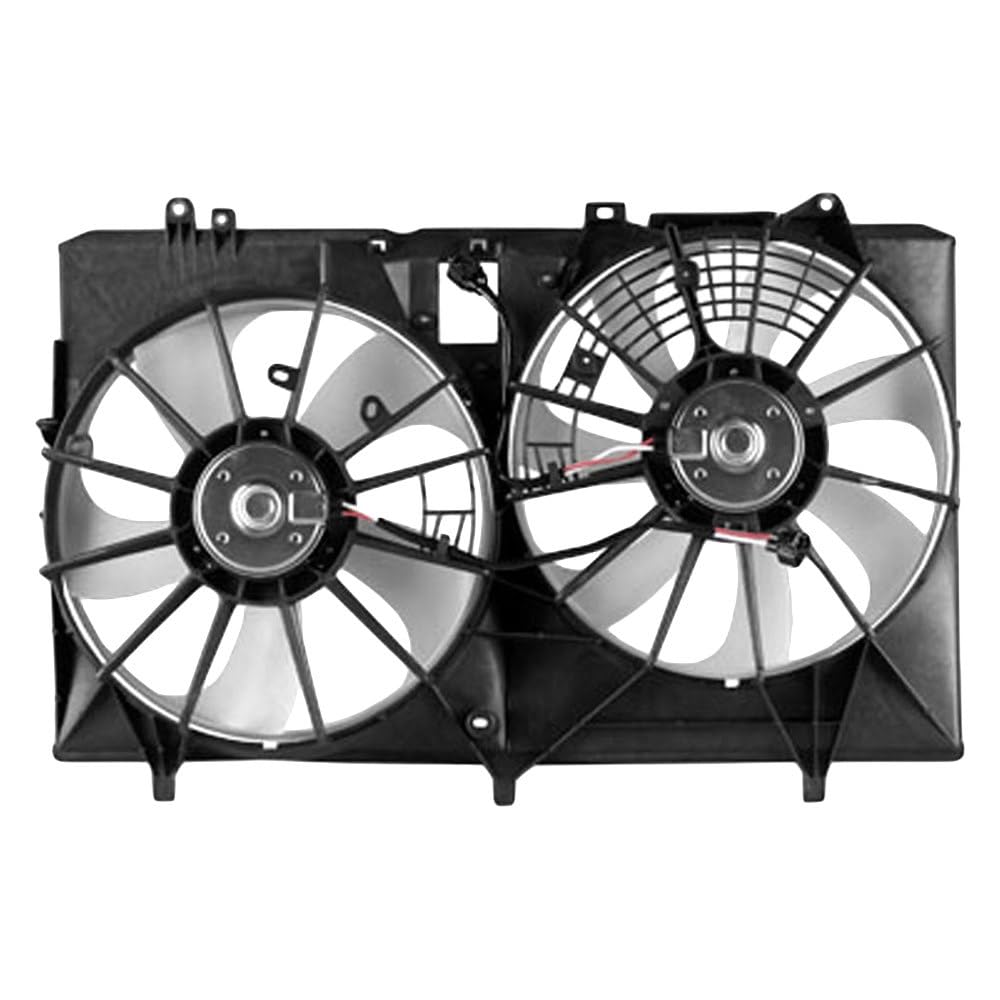 Replacement Engine Cooling Fan Assembly for Car & Truck - High Performance Cooling System Part for Overheating Prevention - Perfect for DIY Auto Repair & Maintenance