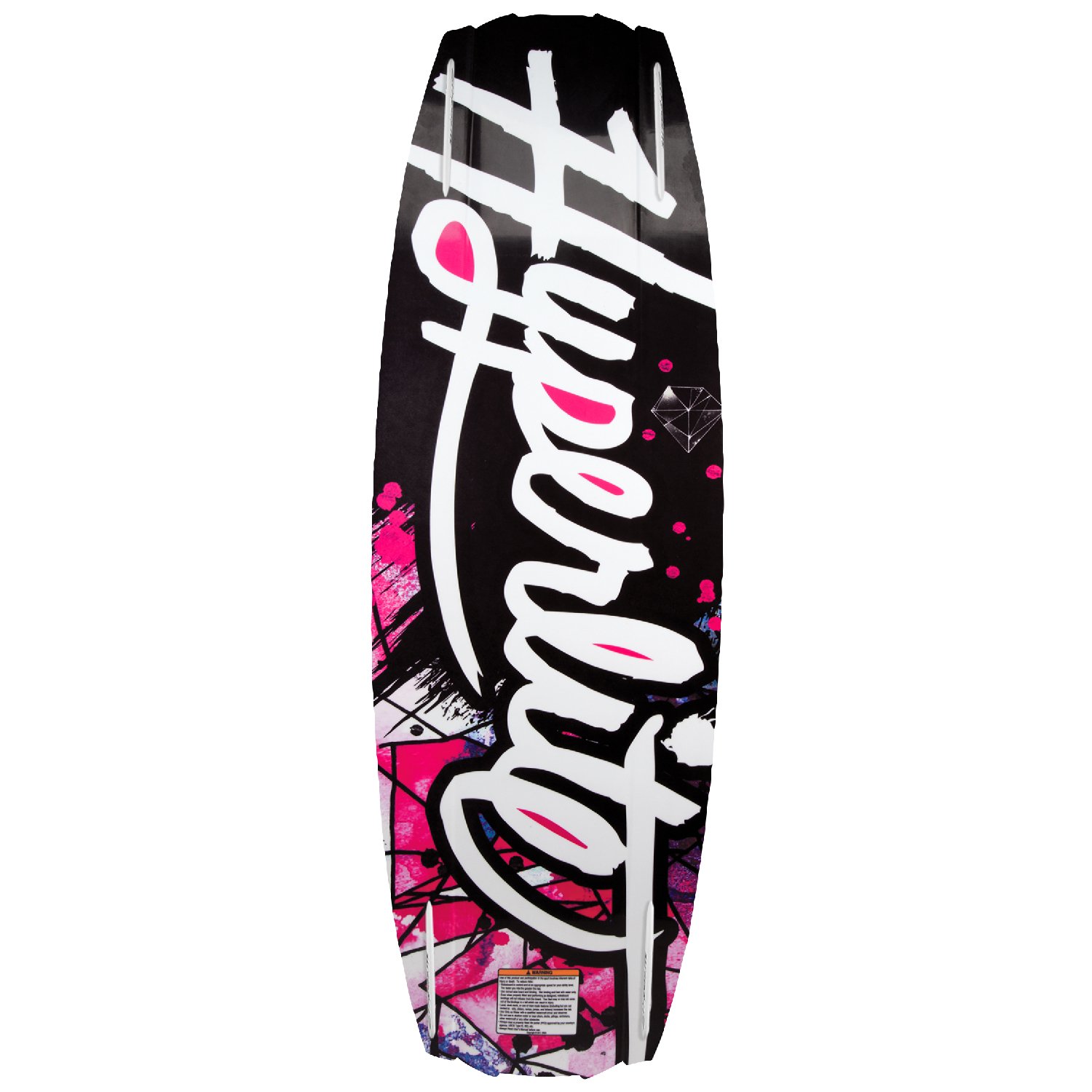 Hyperlite Maiden Women's Wakeboard 2016 - 138cm | Premium Performance Wakeboard for Women | Perfect for Lakes, Rivers & Wake Parks