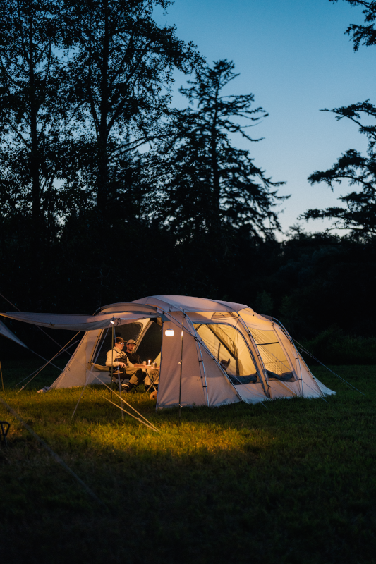 Land Lock Tent Set - Waterproof Camping Tent for Outdoor Adventures, Hiking, Backpacking & Family Camping Trips