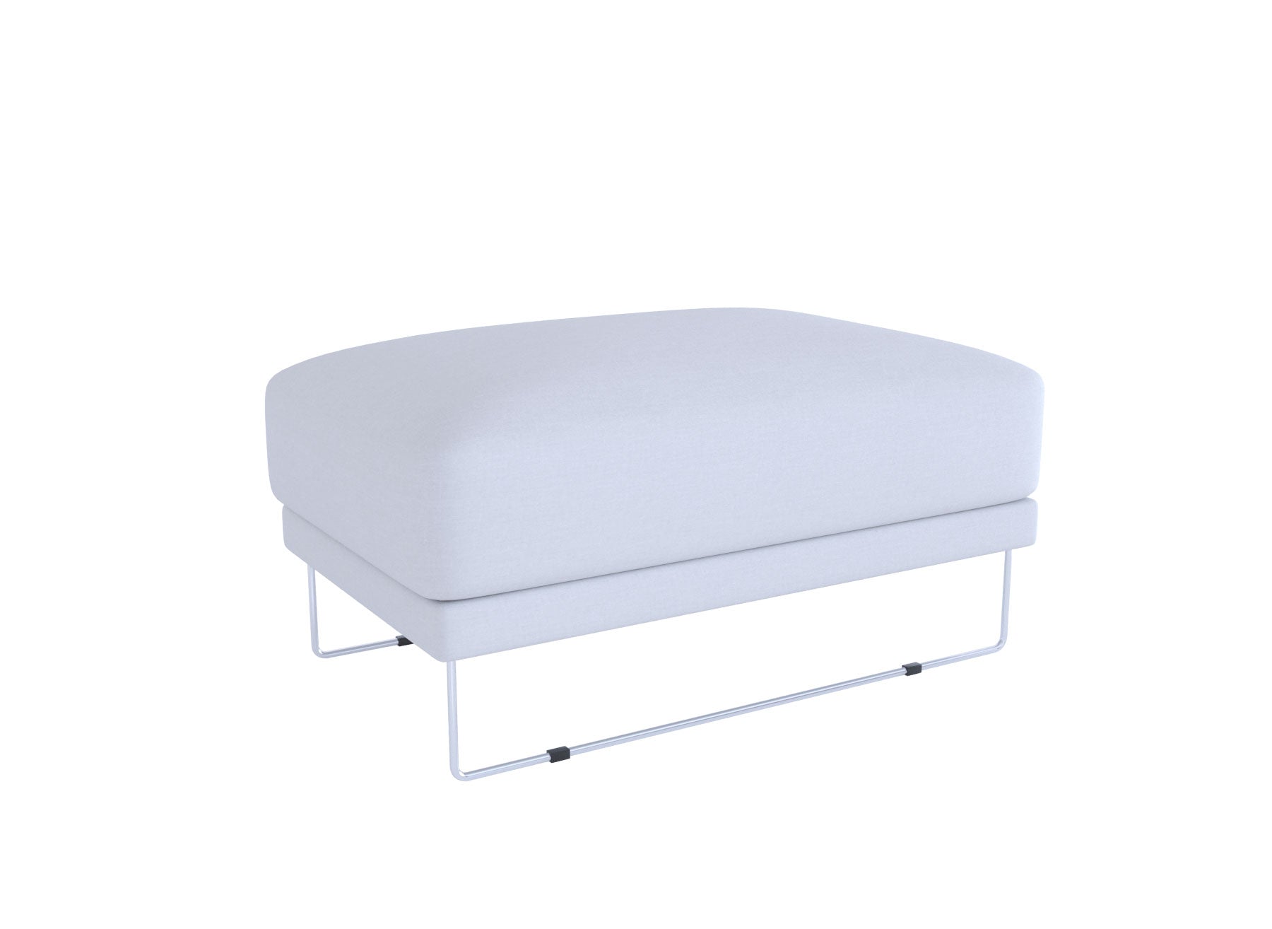 Tylosand Ottoman Cover & Footstool Slipcover - Soft, Stretchable & Washable - Perfect for Living Room, Bedroom & Nursery Decor