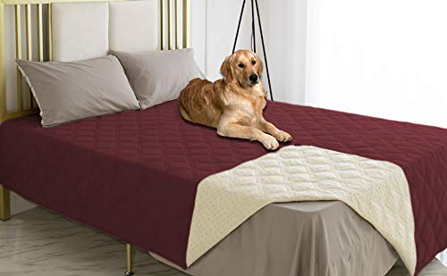 Ameritex Waterproof Dog Bed Cover - Non-Slip Pet Blanket Protector for Furniture, Couch & Sofa - Perfect for Indoor Use, Travel & Car Rides