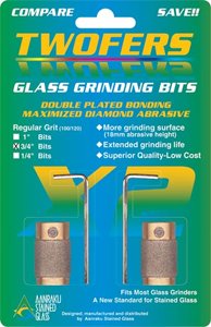 Premium 3/4 Inch Fine Twofer Grinder Bits - Dual-Purpose Grinding & Polishing for Metal, Wood & DIY Projects - Perfect for Craftsmen, Welders & Hobbyists