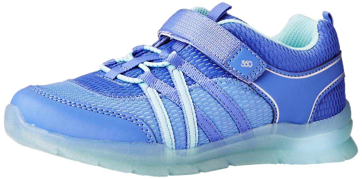 Stride Rite Baby Girls' Rocky Sneakers - Toddler & Little Kid Shoes for Walking & Play | Comfortable First Walking Shoes for Active Toddlers