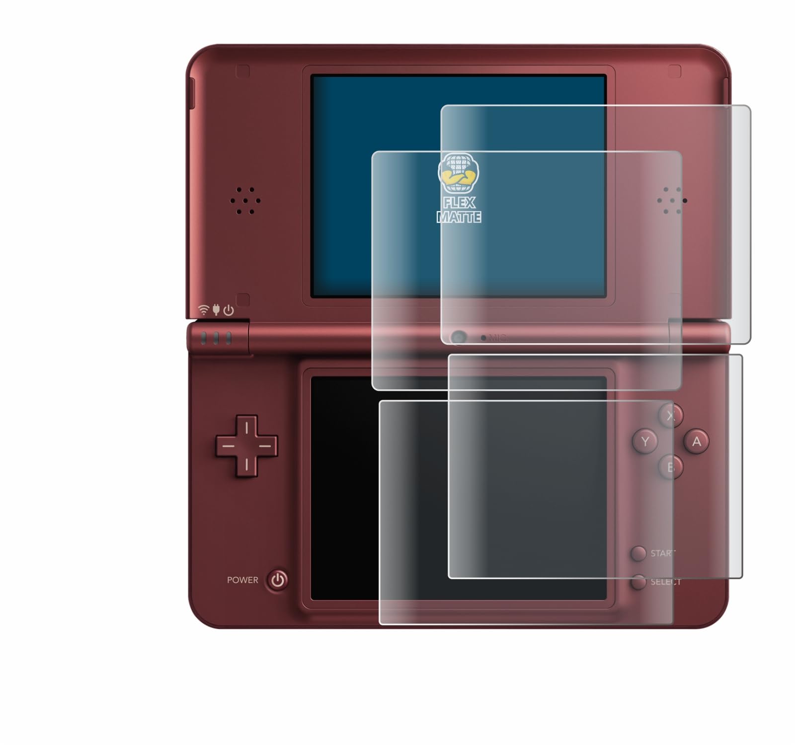 Matte Anti-Glare 3D Curved Screen Protector for Nintendo DSi XL (2 Pack) - Full Coverage & Scratch Resistant - Perfect for Gaming, Travel & Outdoor Use