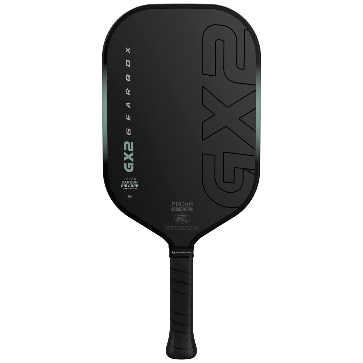 Gearbox GX2 Elongated Pickleball Paddle - Lightweight 8.0 oz Graphite Racket for Competitive Play | Perfect for Tournaments, Club Games & Recreational Play