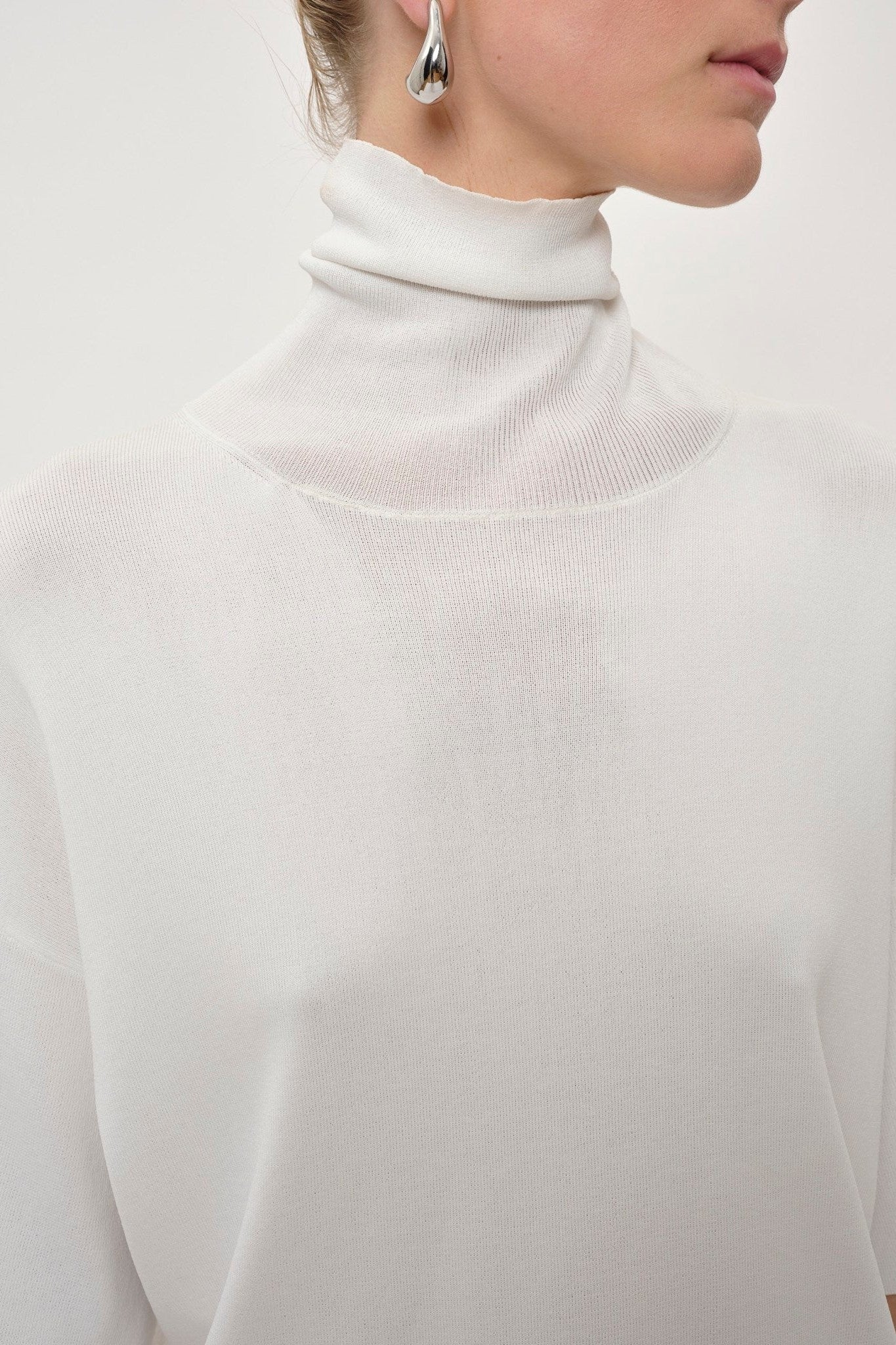 Herskind Brittany Knit T-Shirt for Women - Soft Cotton Casual Tee - Perfect for Everyday Wear, Layering & Outfits