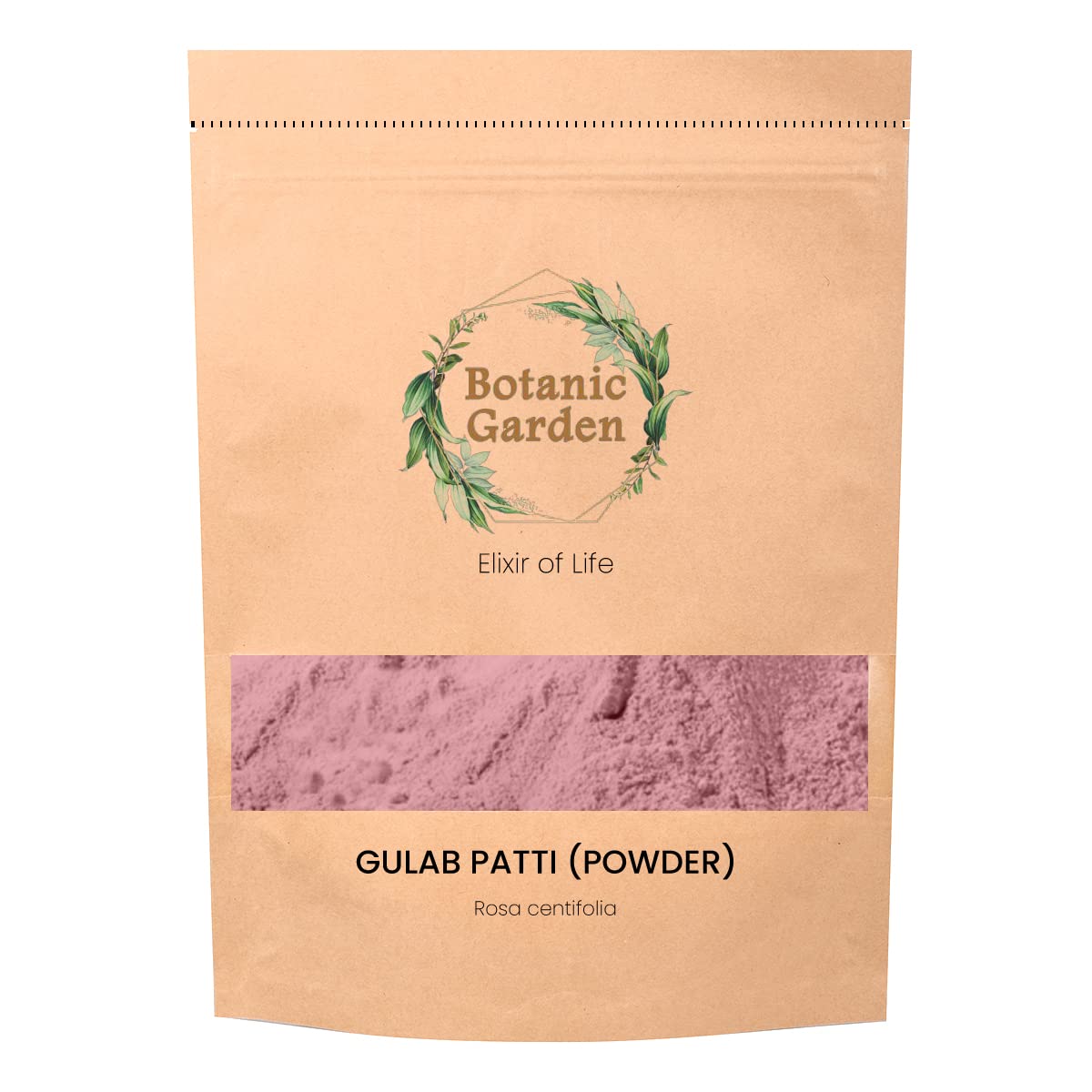 Botanic Garden Gulab Patti Powder (Rosa Centifolia) - 100% Pure Cabbage Rose & Provence Rose Extract - 100g for Skincare, Aromatherapy & DIY Beauty Products