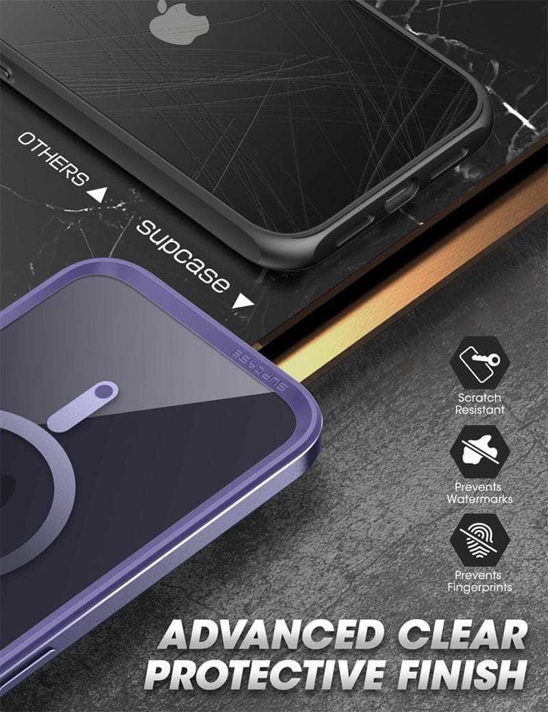 SUPCASE iPhone 14 Pro Max Case - Ultra Thin Clear Protective Cover with MagSafe Compatibility | Perfect for Everyday Use, Work & Travel