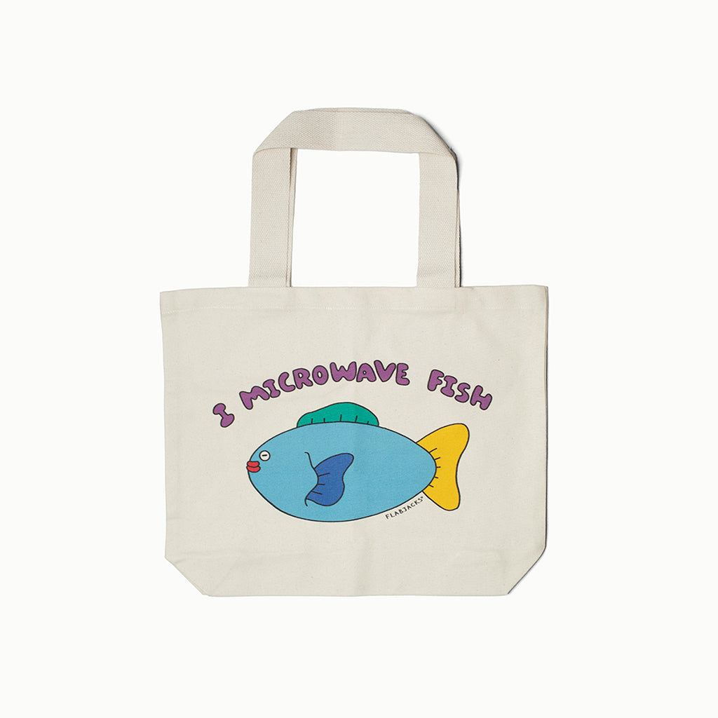 Microwave Fish Tote Bag - Reusable Insulated Lunch Bag for Office, School & Picnic - Perfect for Heating Meals & Keeping Food Fresh