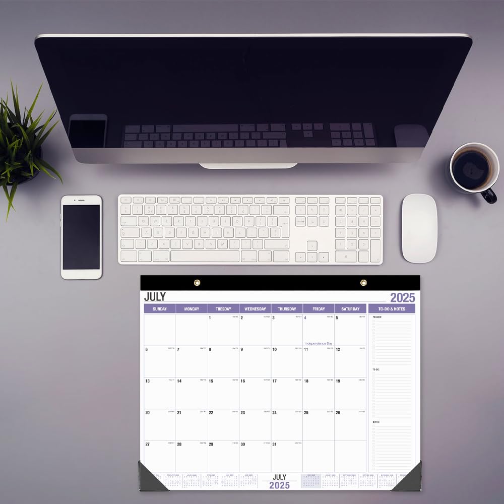 2025-2026 Large Desk Calendar (July 2025 - December 2026) | 22