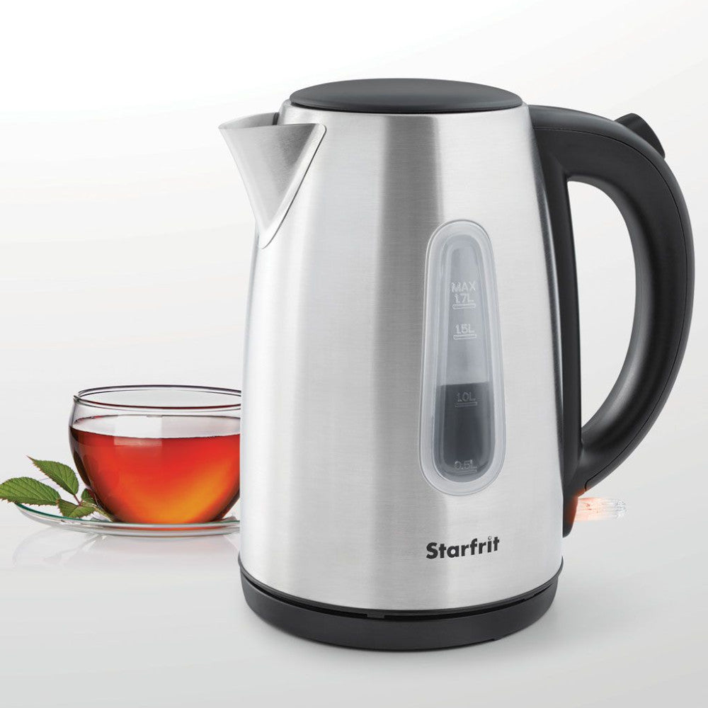 STARFRIT 1.7L Electric Kettle - Fast Boiling, Auto Shut-Off & Boil-Dry Protection - Perfect for Home, Office & Travel Use