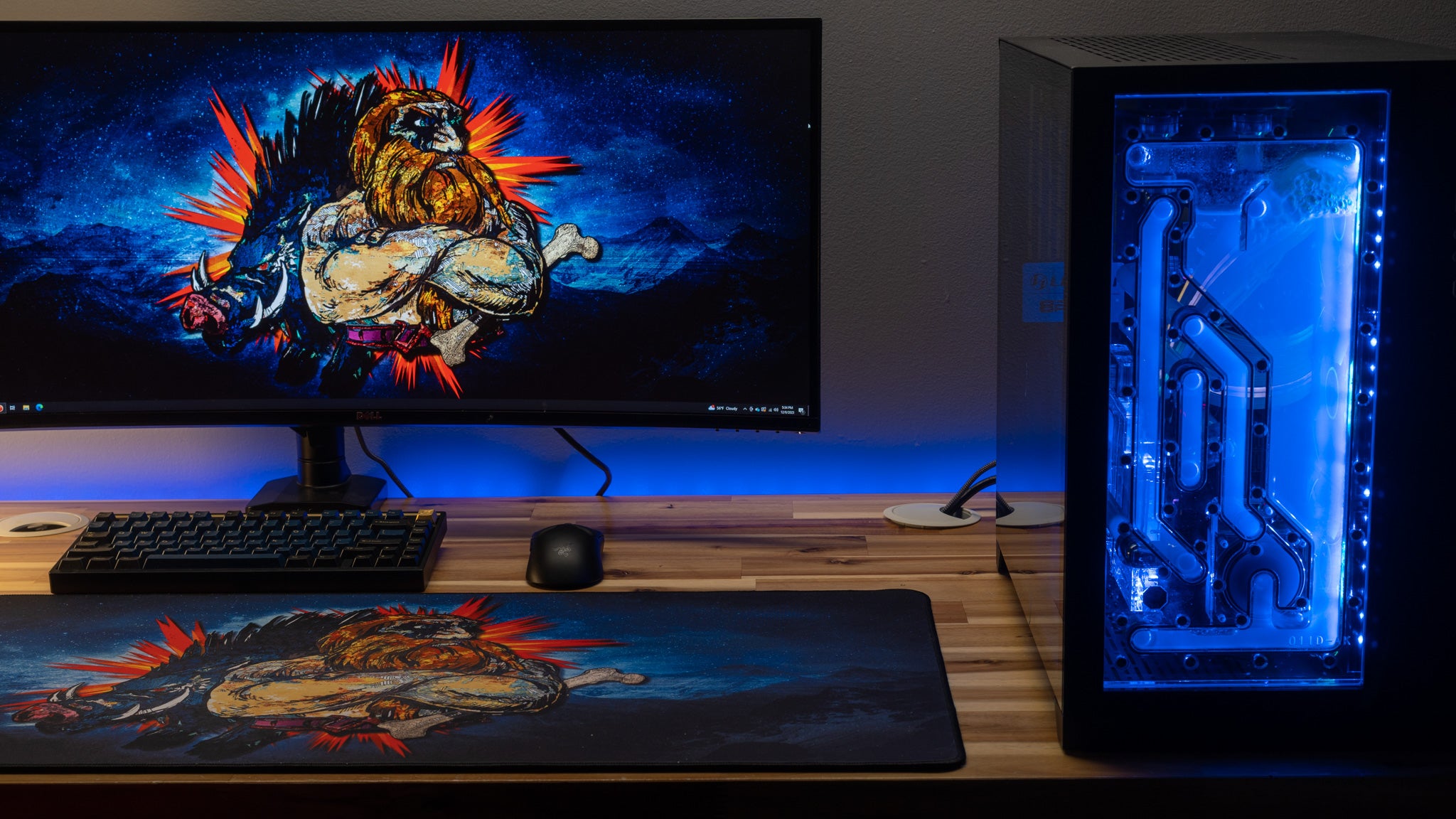 Rav Rav the Avatar & Howard Limited Edition Gaming Desk Mat - Content Creator Collaboration for PC & Console Gamers - Perfect for Streaming & Esports
