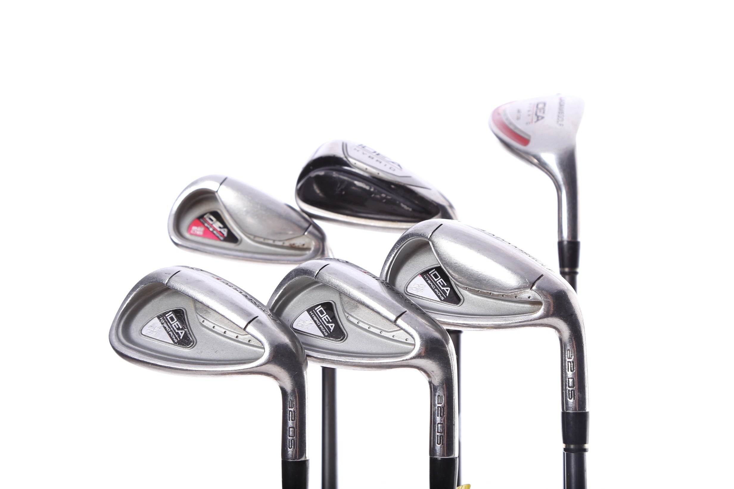 Used Adams Idea a2 OS Iron Set - Right Handed 4, 6 PW Regular Flex Golf Clubs for Men | Perfect for Beginners & High Handicappers | Driving Range & Course Play
