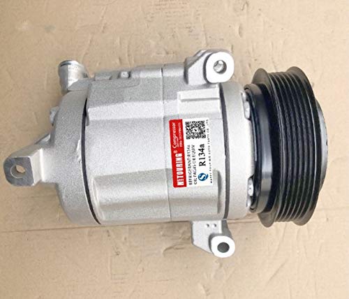 GOWE AC Compressor Replacement for Captiva & Antara - Compatible with CSP17, 94552594, 95459392, 95487907, 4819388, 4818865, 4820978 - Perfect for Auto AC Repair & Maintenance